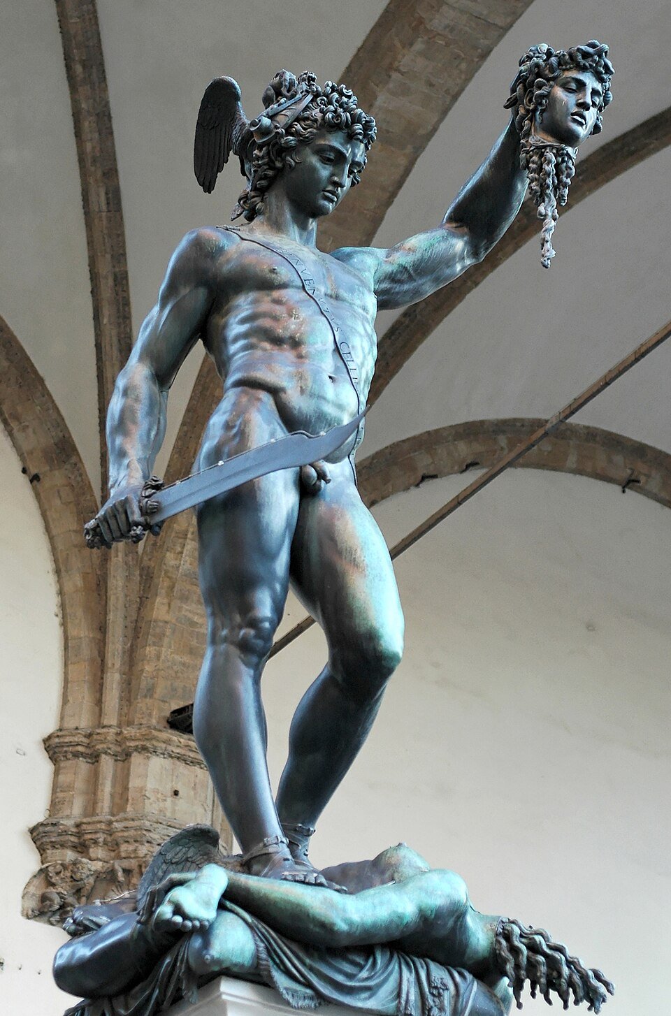 Perseo con la cabeza de Medusa