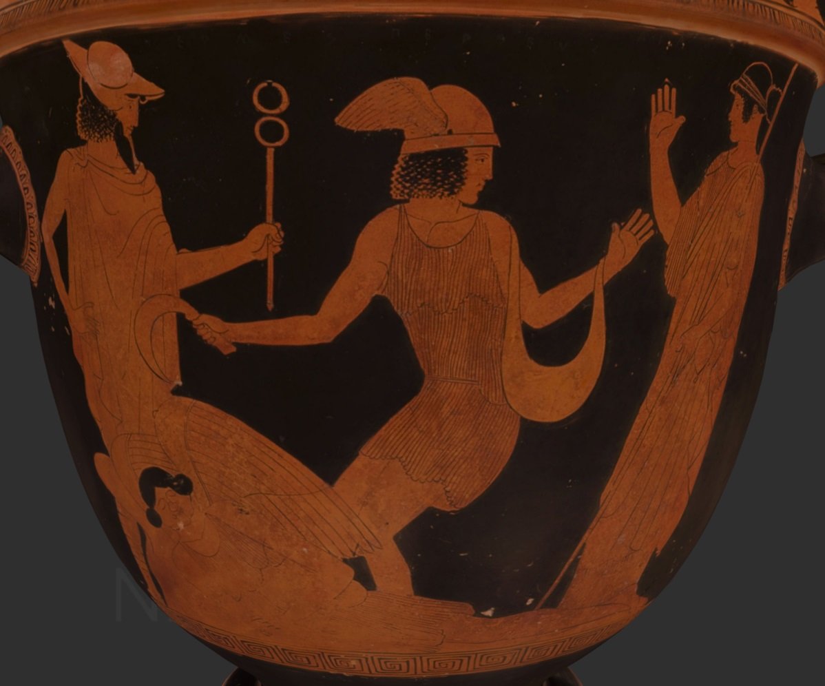 Cratera - Perseo y Medusa