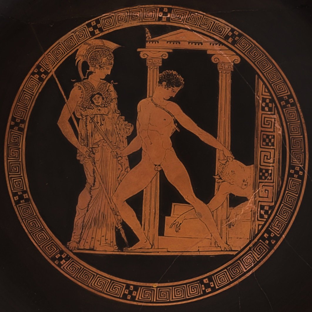Kylix - Teseo y Minotauro