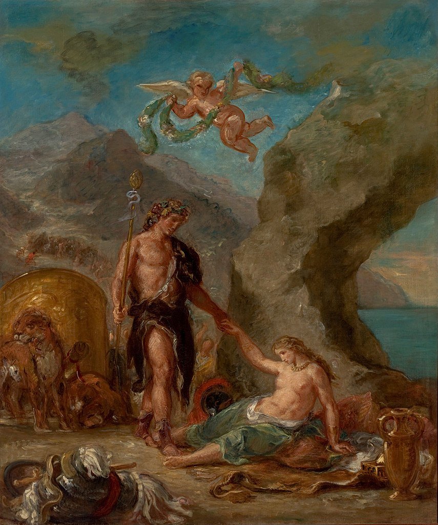 Baco y Ariadna – Delacroix