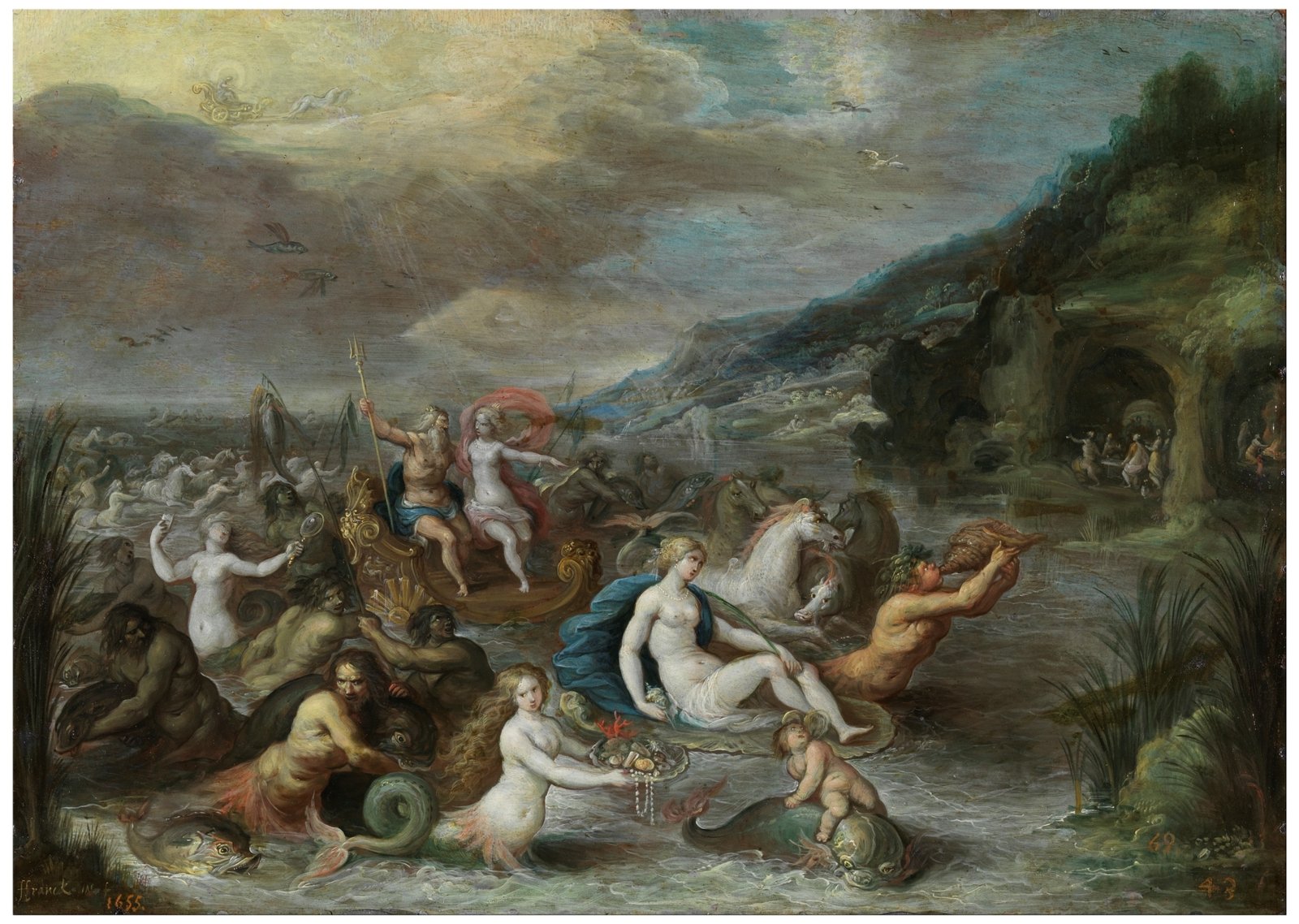 Neptuno y Anfitrite