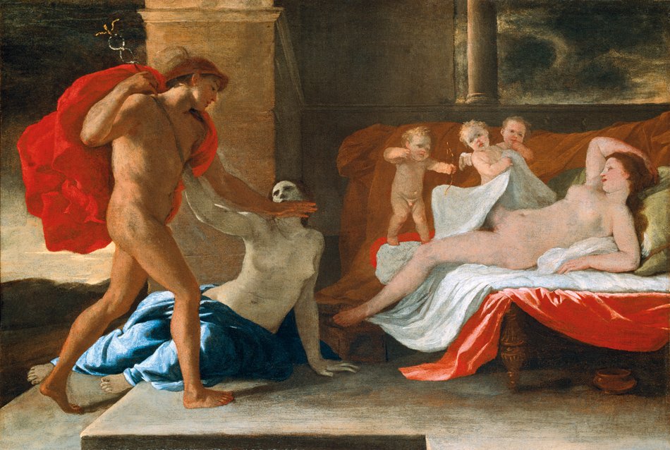 Mercurio, Herse y Aglauro