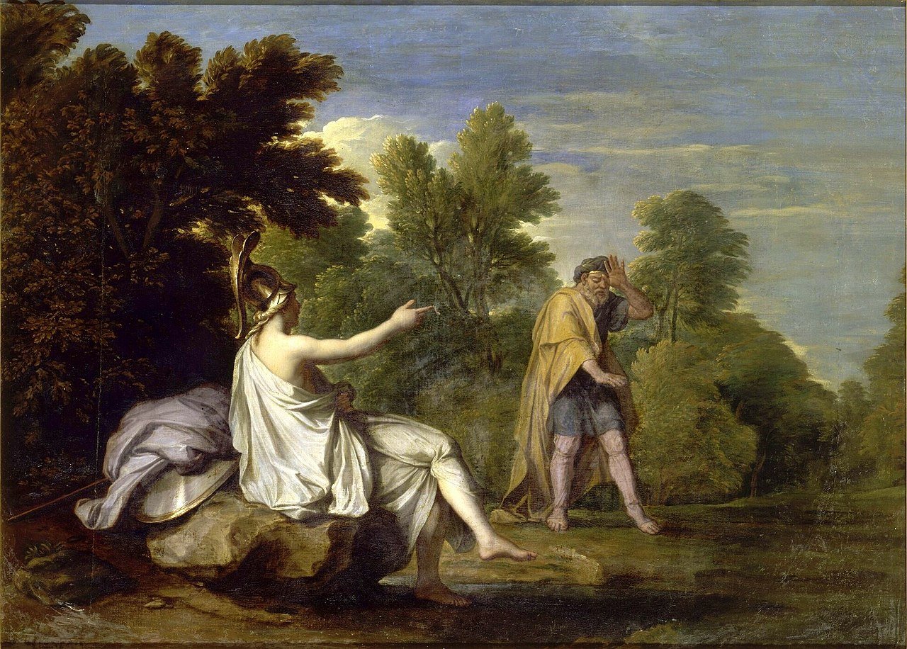 Minerva y Tiresias