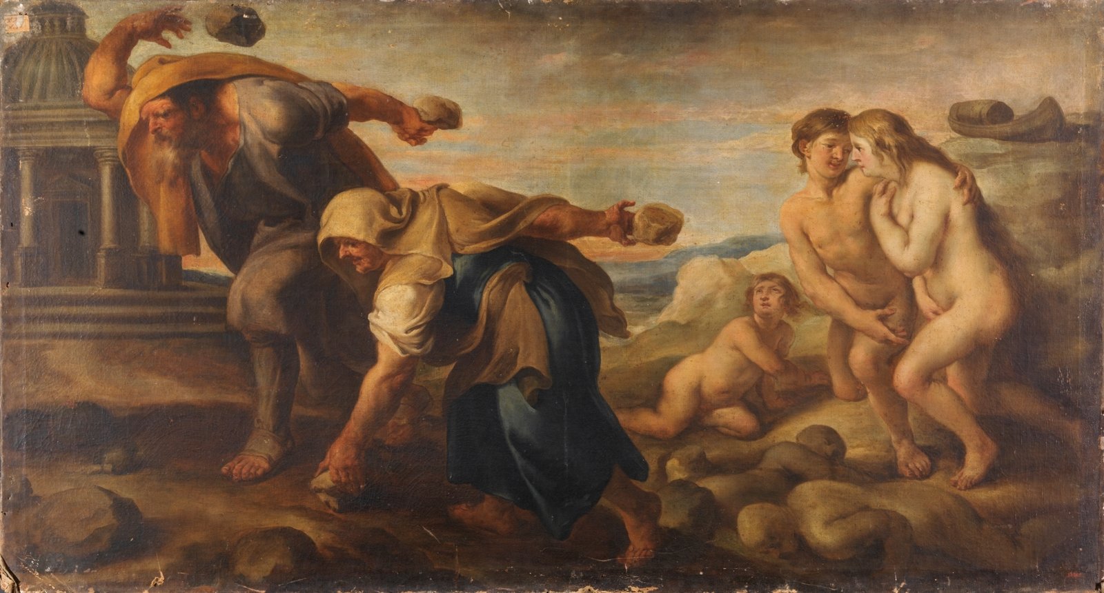 Deucalión y Pirra