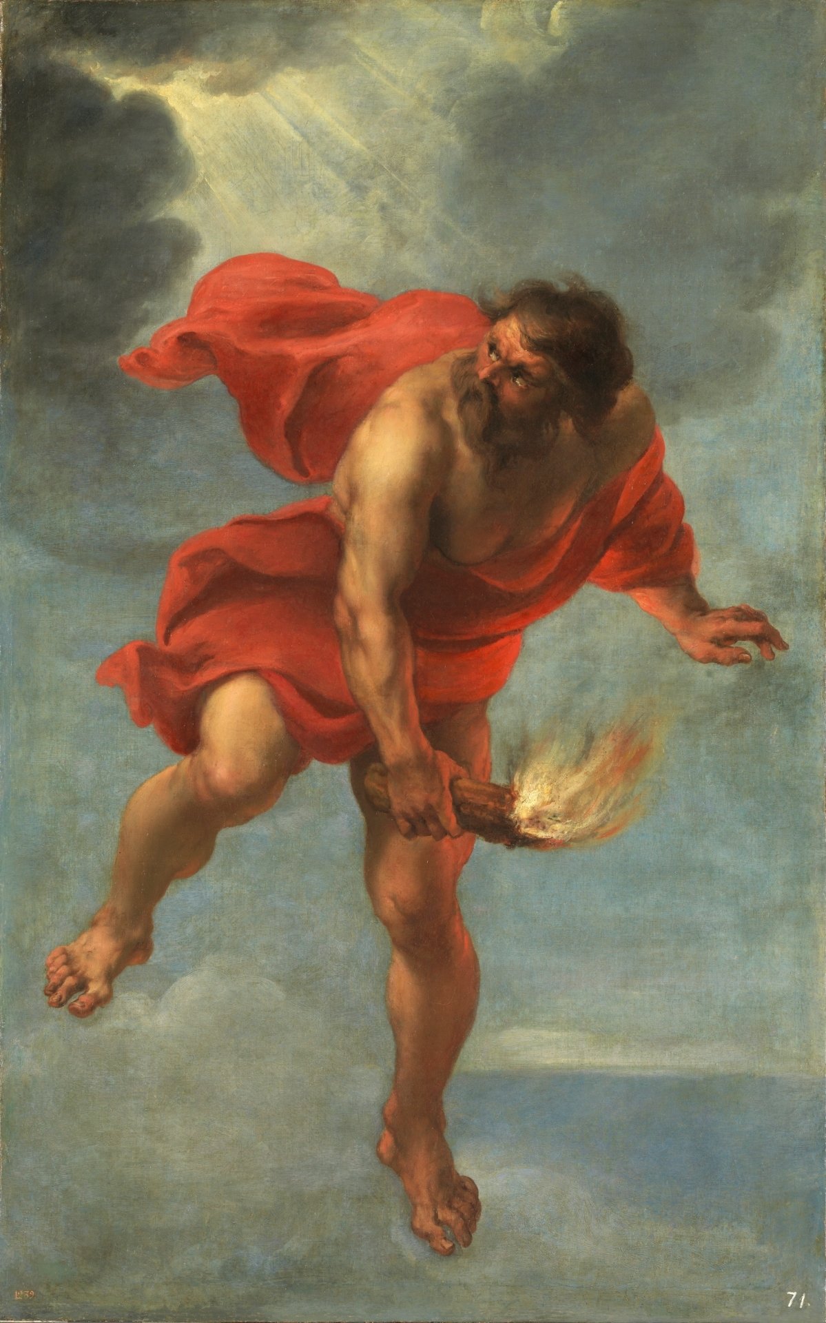 Prometeo trayendo el fuego