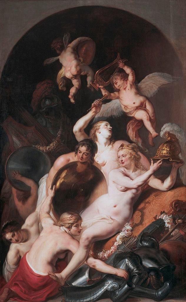 Venus en la tienda de Vulcano