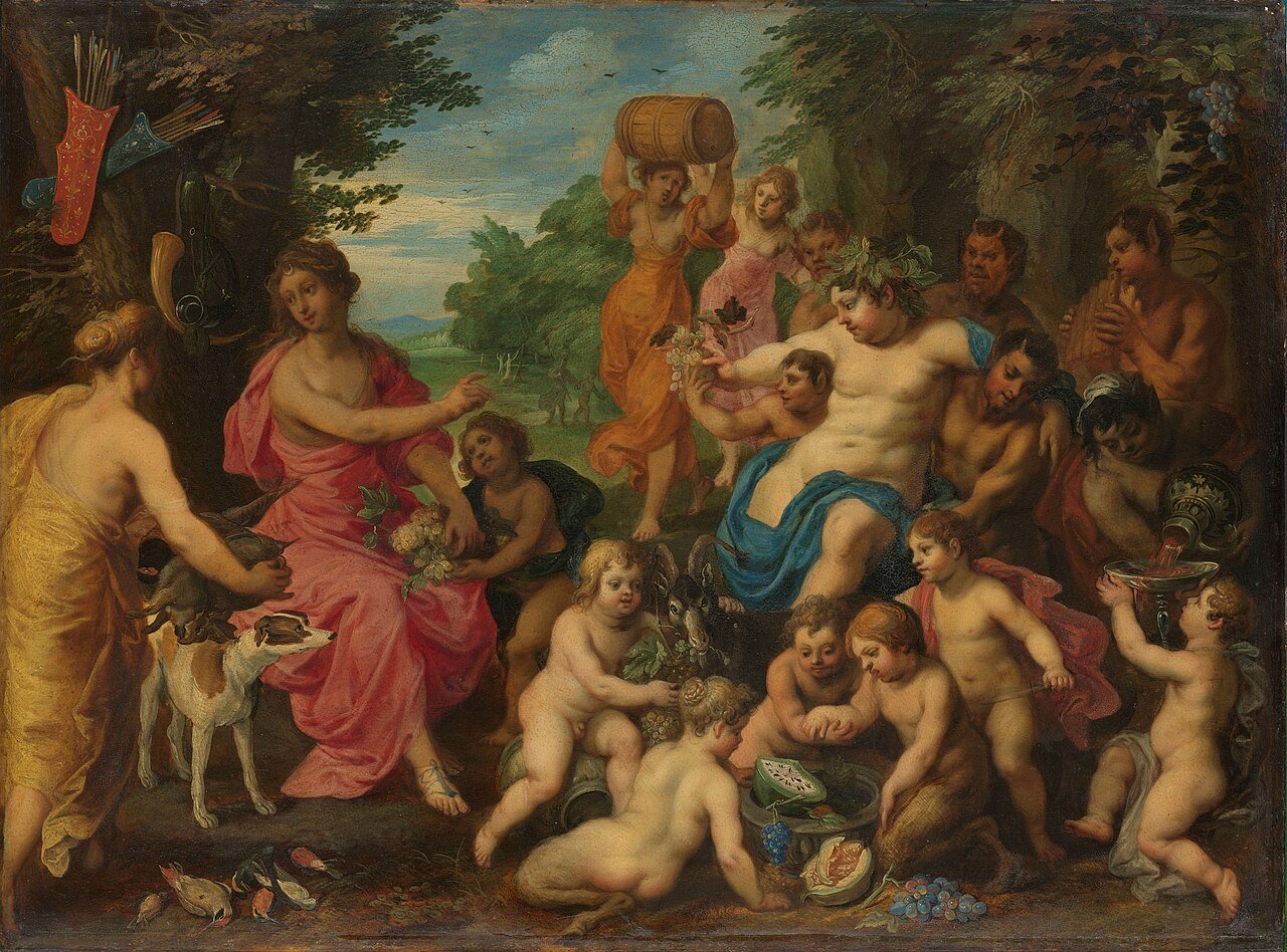 Baco y Ariadna