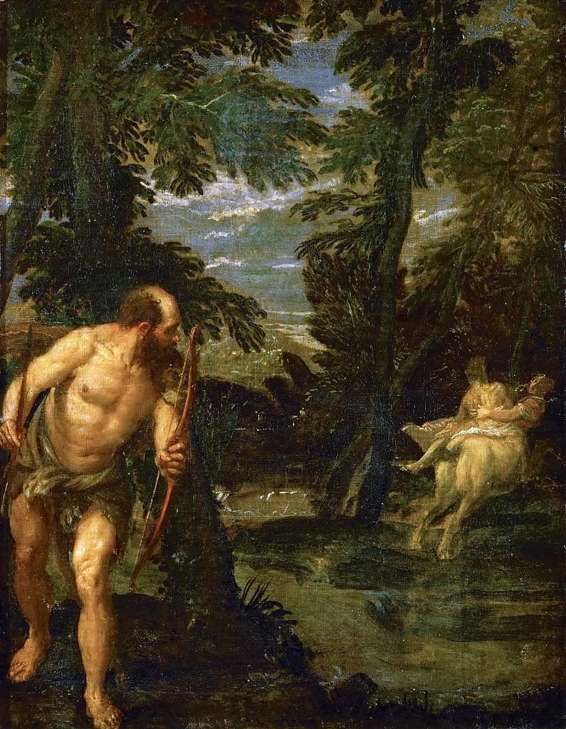 Hércules, Deyanira y Neso